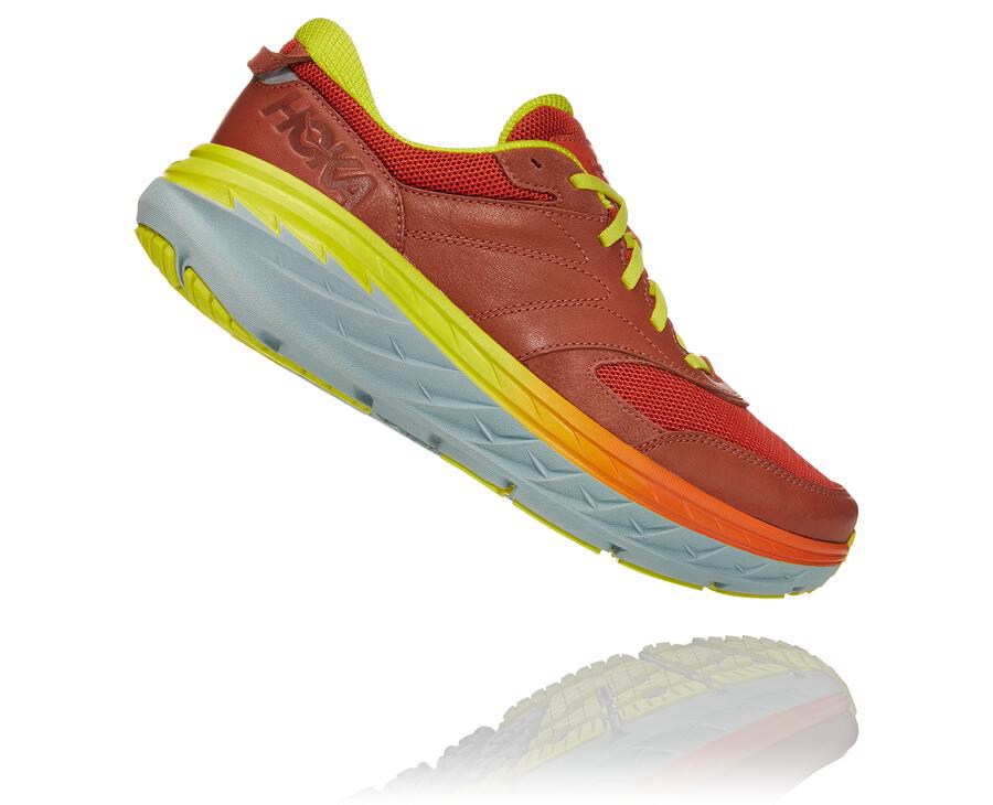 Hoka One One Bondi L Löparskor Dam - Röda - ZMODP-5092